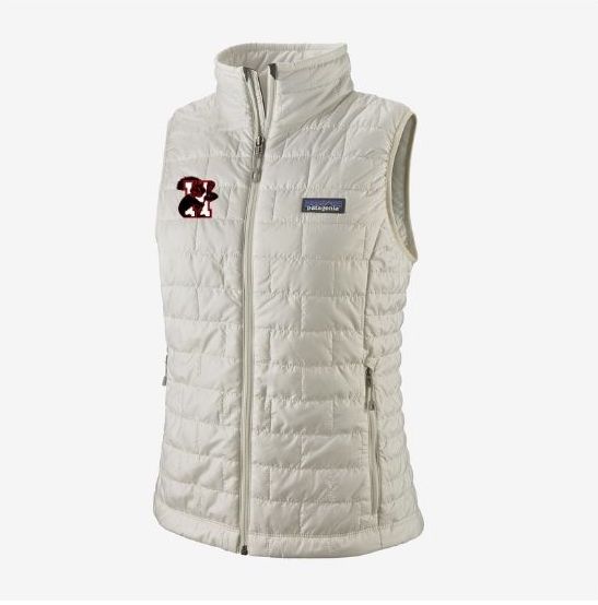 Women's Patagonia Nano Puff Vest- White  Main Image